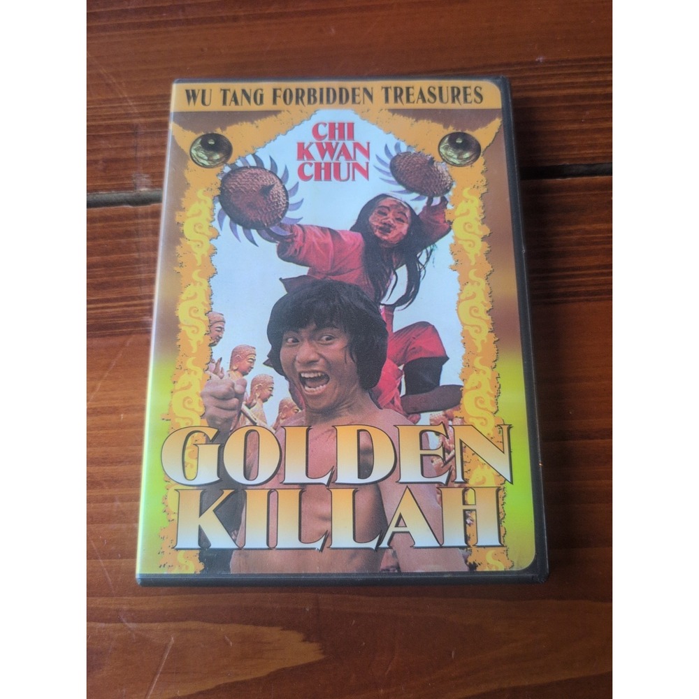 Golden Killah 1977 DVD Wu Tang Forbidden Treasures English Version Chi Kwan Chun